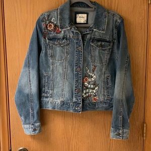 MUDD DENIM CROP JACKET